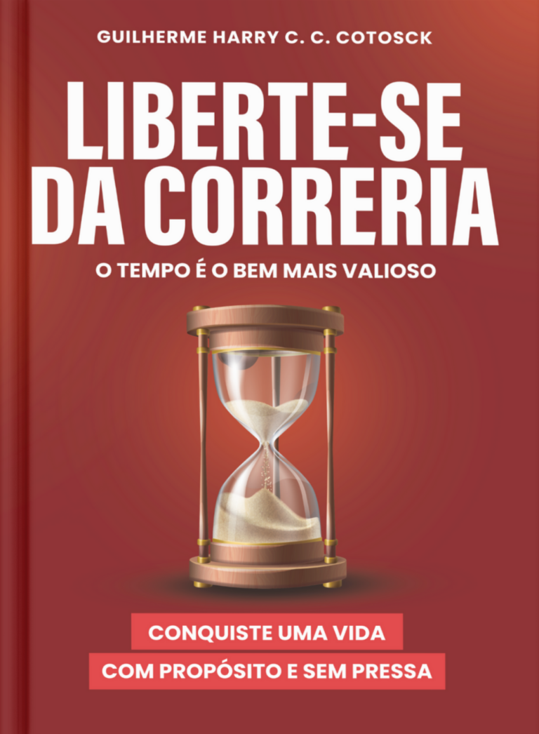 Livro Liberte-se da Correria, de Gui Cotosck